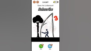 Draw Challenge: Save Stickman Level 77 Gameplay #shorts #youtubeshorts #gamingshorts #aigamingyt