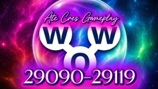 WORDS OF WONDERS CROSSWORD PUZZLE Level 29090-29119 screenshot 4