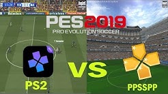 PES 2019 DamonPS2 VS PES 2019 PPSSPP - LIGA CHAMPIONS PEREMPAT LEG 1