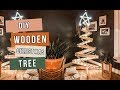 DIY Minimal Wooden Christmas Tree