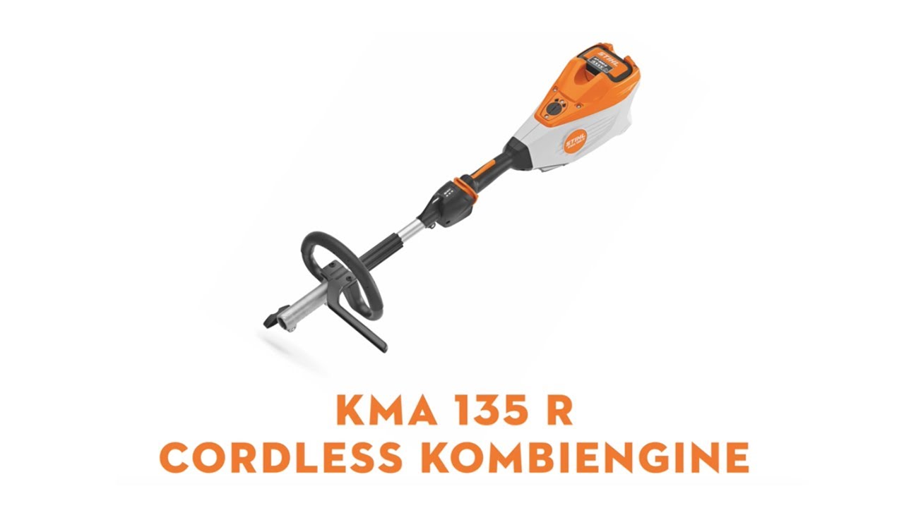 STIHL KMA 135 R Cordless KombiEngine STIHL KombiTool STIHL GB YouTube