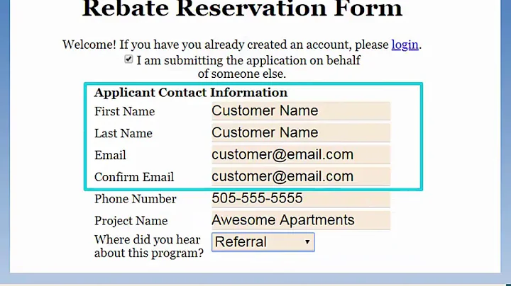 PNM MEEP Starting a Rebate Reservation