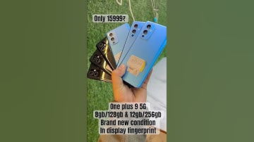 One plus 9 5G Brand new condition In display fingerprint #shorts #oneplus #pryagaraj