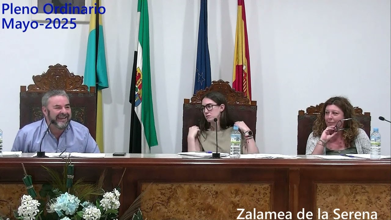 AYTO DE ZALAMEA DE LA SERENA PLENO ORDINARIO MES DE MAYO DEL 2025