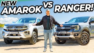 World’s First Comparison: Amarok vs Ranger 2023! Which Is Best & How Different Is The Volkswagen?