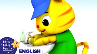 Wash Hands Song- Let's learn English! - Little Baby Bum | अंग्रेजी सीखिये