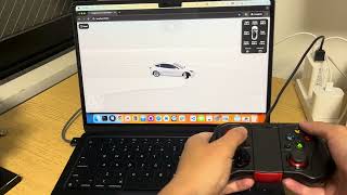 Control the Tesla in a WebApp with Gamepad screenshot 1