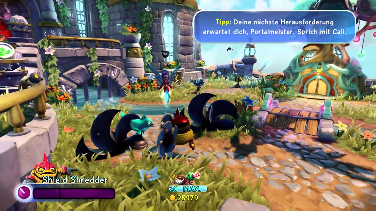 Skylanders: Trap Team - Riot Shield Shredder Gameplay (Deutsch/German)