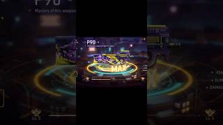 P90 - new mastery gun #shorts #freefire #freefireshorts