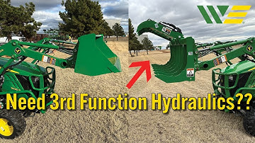 Do you need 3rd function hydraulics on your John Deere 1025R Tractor?