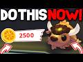 How To GET RARE BISON & COMPASS COINS FAST in Adopt Me! Roblox