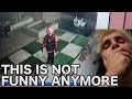 KILLER CLOWN BREAKS INTO OUR HOUSE (security footage)