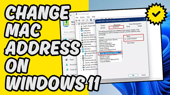 [Easy Guide] Change MAC Address on Windows 11