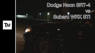 Dodge Neon SRT-4 vs Subaru Impreza WRX STI