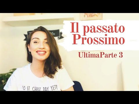 A2 დონე- Passato prossimo - წარსული დრო (მესამე ნაწილი) /Bazmani