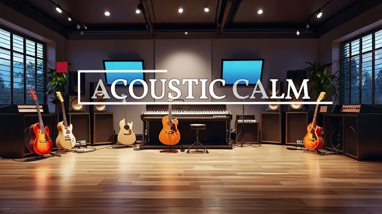 🔈📼 Vintage Studio Vibes – Acoustic Guitar in a Retro Atmosphere