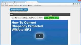 Convert Rhapsody Protected WMA to MP3 [UPDATED]