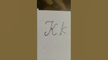 #cursivewriting practice letter Kk#calligraphy #cursive #how to write abcd in cursive #englishlearn