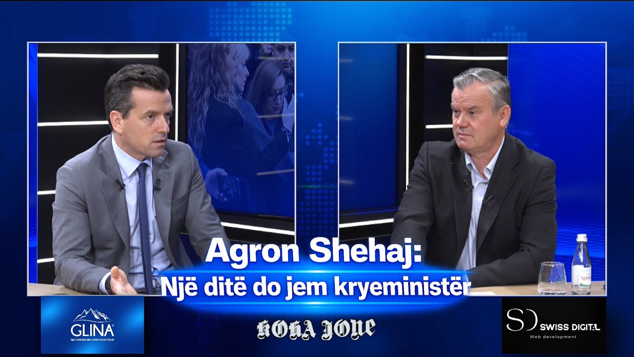 Agron Shehaj: Një ditë do jem kryeministër. KOHA JONE-DEBAT