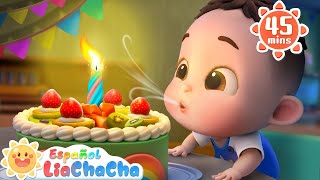 Feliz Cumpleaños a Lia y ChaCha🎉🥳| Diversión sin Parar | LiaChaCha en Español - Canciones Infantiles