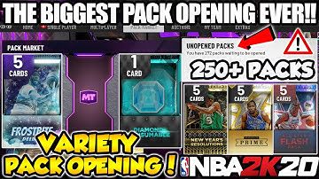 THE BIGGEST TRIPLE THREAT AND LOCKER CODES PACK OPENING OF ALL TIME IN NBA 2K20 MYTEAM