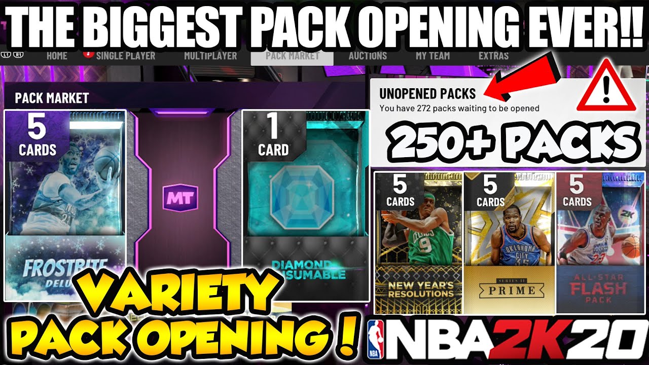 THE BIGGEST TRIPLE THREAT AND LOCKER CODES PACK OPENING OF ALL TIME IN NBA 2K20 MYTEAM