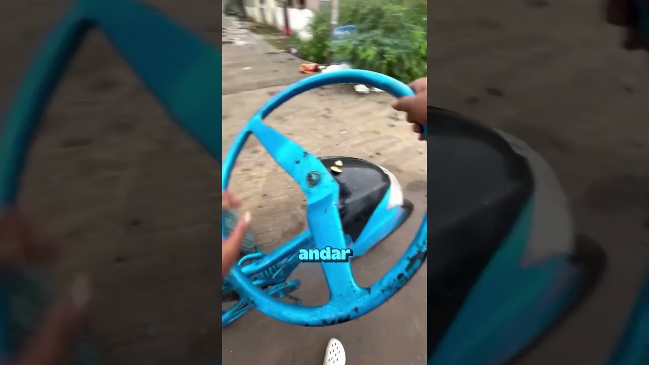 Essa bicicleta é a mesma sensação de dirigir um carro 😱