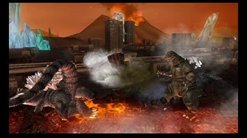 Godzilla Unleashed: Godzilla 90s Vs SpaceGodzilla 1080P HD