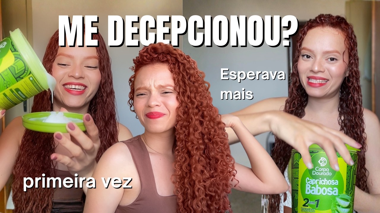 Testei a Caprichosa Babosa 2 em 1 da Corpo Dourado, Resenha real