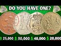 Top 4 EXTREMELY RARE UK Coins 50 New Pence, 2 New Pence, 20p & One Pound Worth BIG Money!