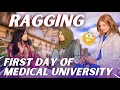 My ragging on the first day of medical university