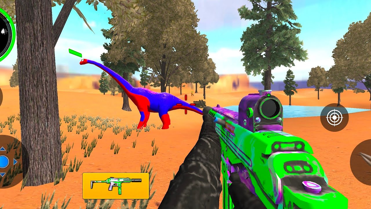Wild Animal Hunter 3D - Dinosaur Hunter Game - Android Gameplay #253