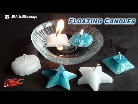 How to make Floating oil candles