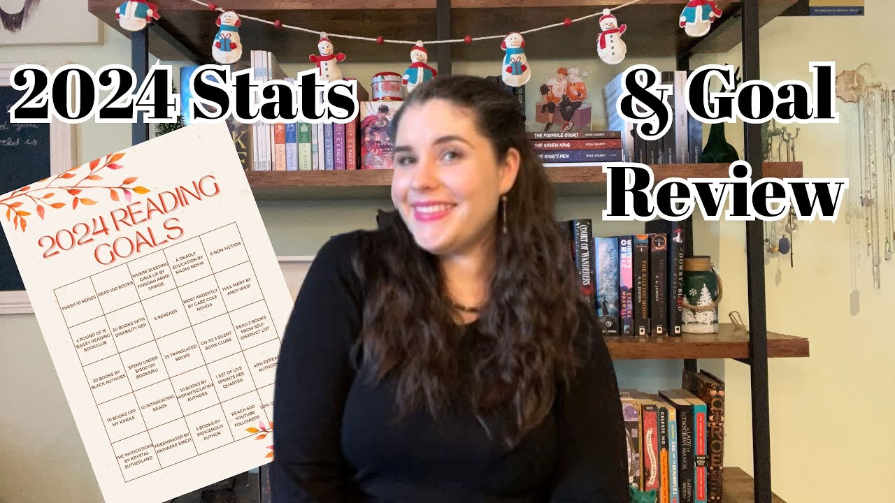 Lets Look At My 2024 Reading Stats| Did I Accomplish My Goals??