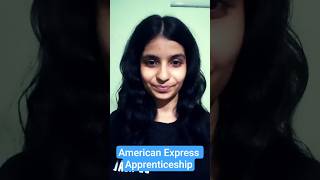 American Express Apprenticeship #internship #art #job #google #like #subscribe #success #work #viral