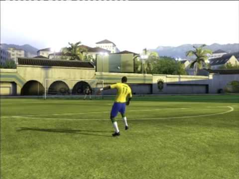Fifa 09 Pretty impressive arena free kick