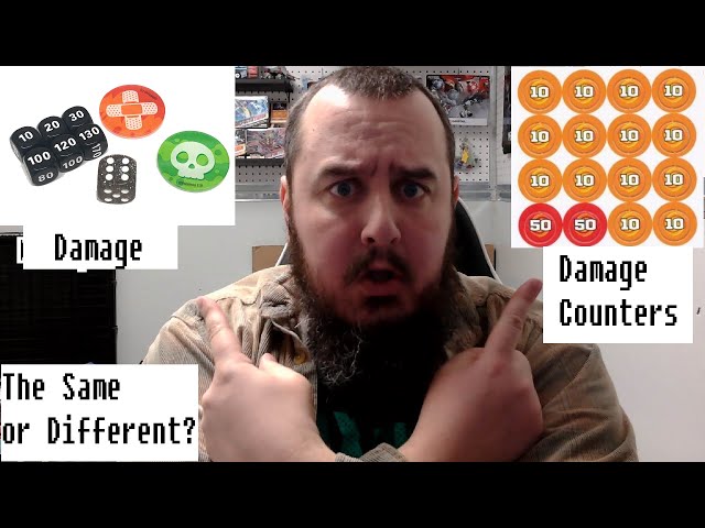Damage vs Damage Counters - Are they the same or different? - Pokemon TCG - YouTube Damage vs Damage Counters - Are they the same or different? - Pokemon TCG - YouTube