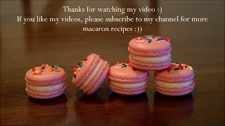 Strawberry Cheesecake Macarons - French Macarons