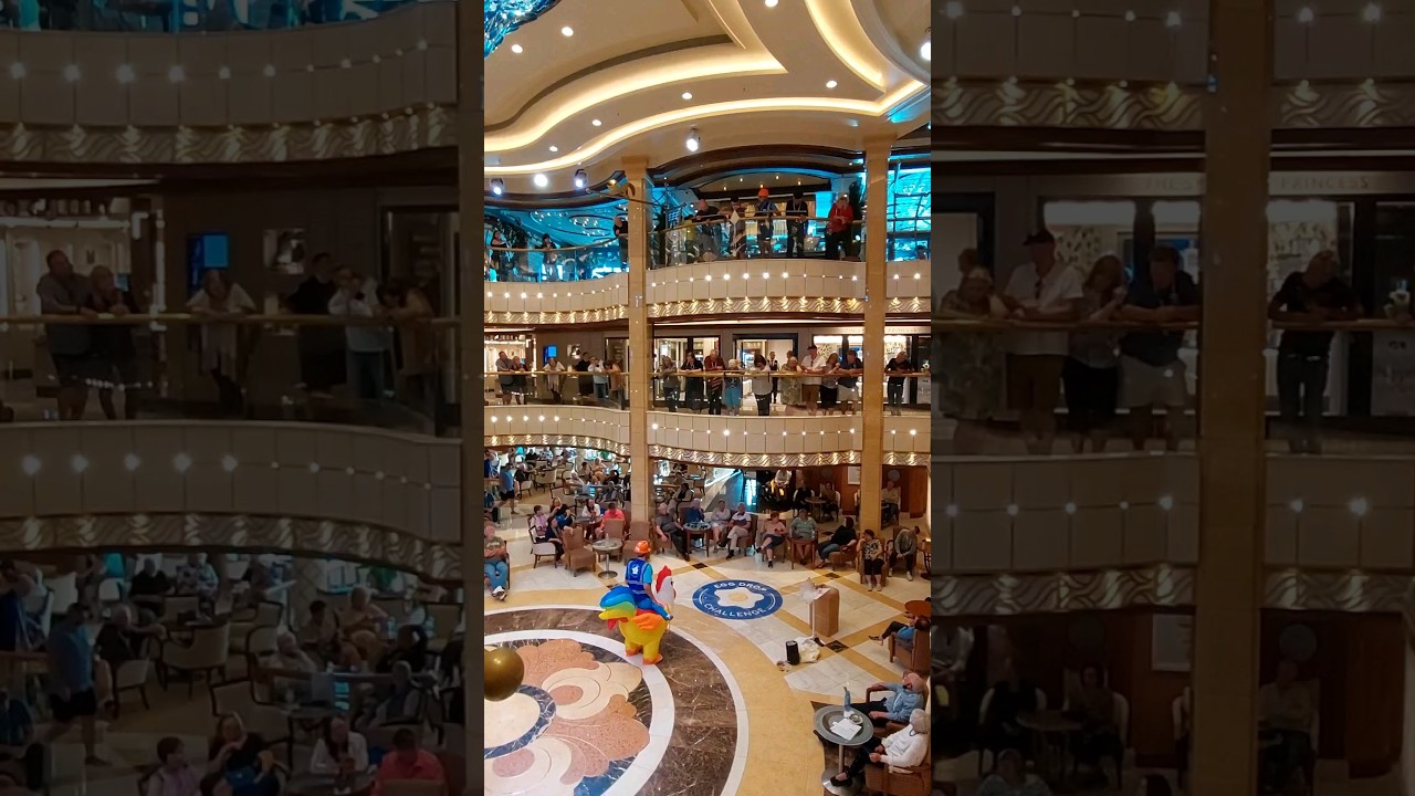 Egg drop challenge!. Would your egg break? #cruiseship #cruiseshiplife #enchantedprincess