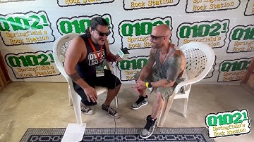 ROCKLAHOMA 2023 - CHRIS DAUGHTRY INTERVIEW