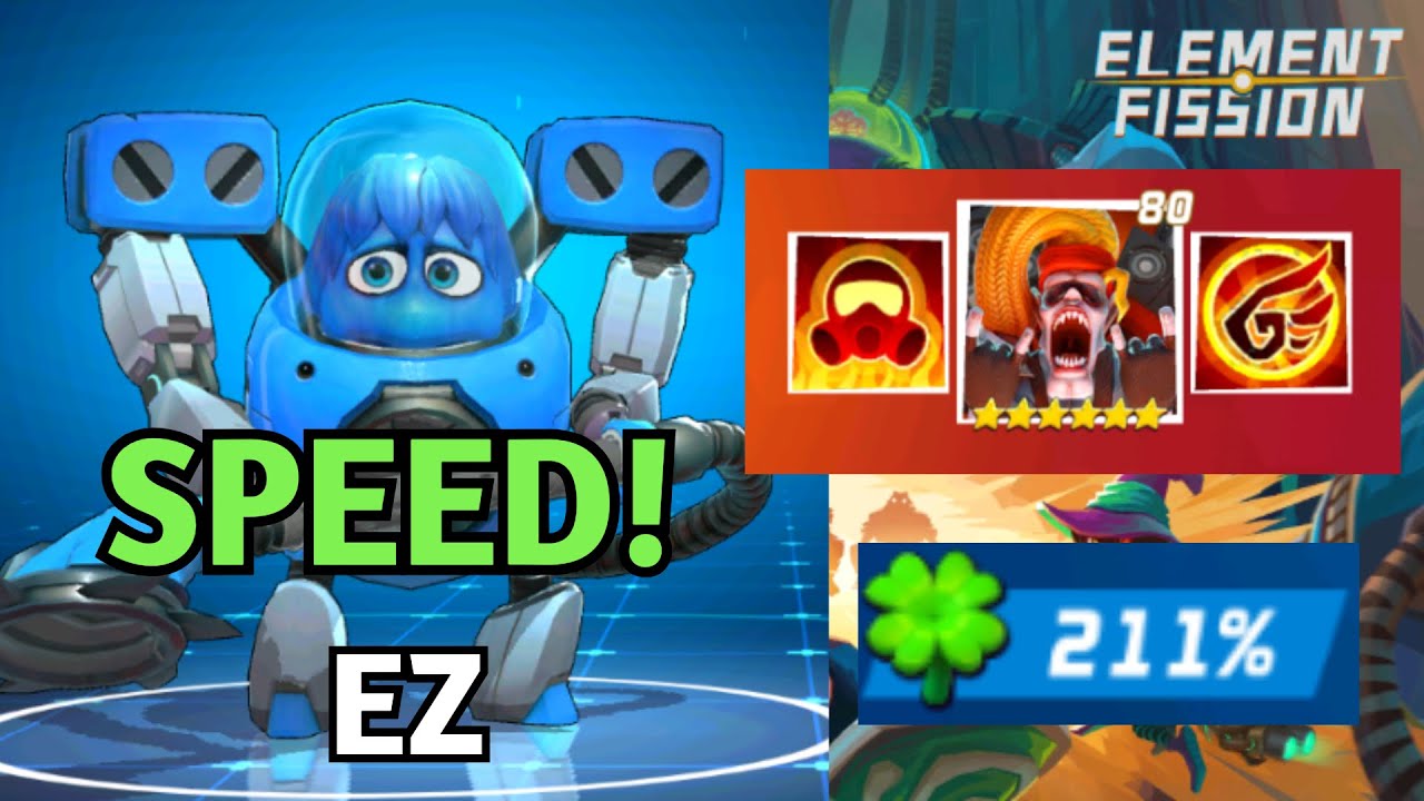 Heavy Metal Speed Team in Element Fission with no nat 5's.