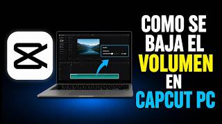 Como se Baja el Volumen en Capcut PC