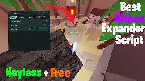 ROBLOX HITBOX EXPANDER SCRIPT [FREE+KEYLESS] (XHit)