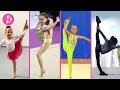 САМЫЕ КРАСИВЫЕ ГИМНАСТКИ ЮТУБА Ульяна Травкина / Мисс Николь / My Little Nastya / Polina  Gimnastica