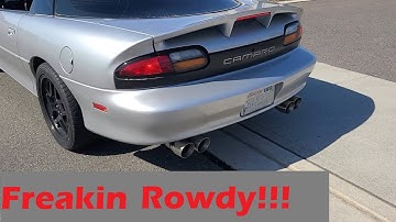 Speed Engineering 4th Gen Camaro True Duals Full Exhaust How The Hangers Go With Sound Clips!