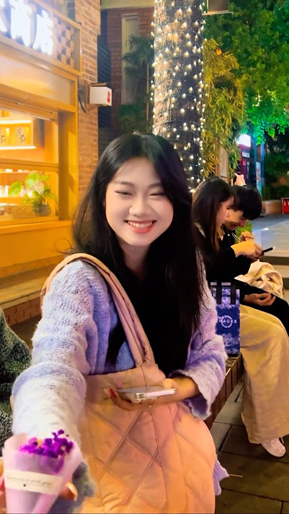 giving flowers to strangers and their reactions p174 #love #short #shorts