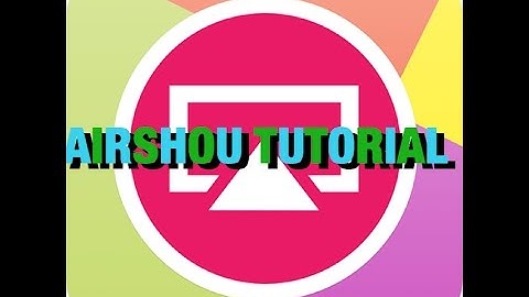 AIRSHOU TUTORIAL IOS!!!