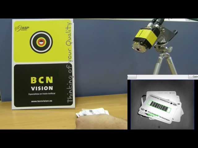 Demo: Lectura códigos de barras con Cognex Dataman 300