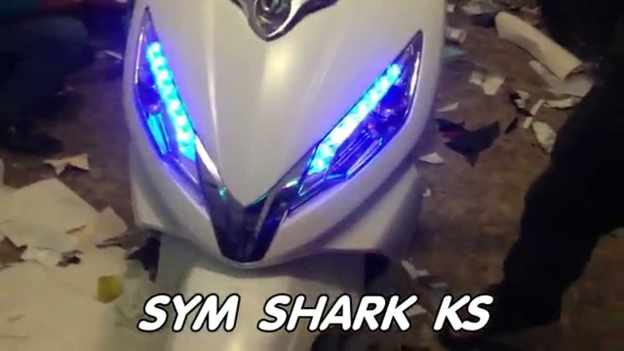 SYM Shark 125 Reviews for New KS - YouTube