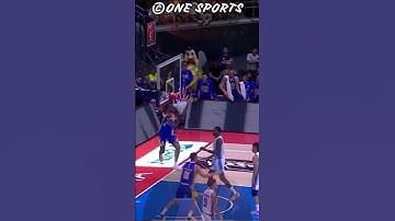 TYLER BEY WITH A TWO HANDED SLAM!